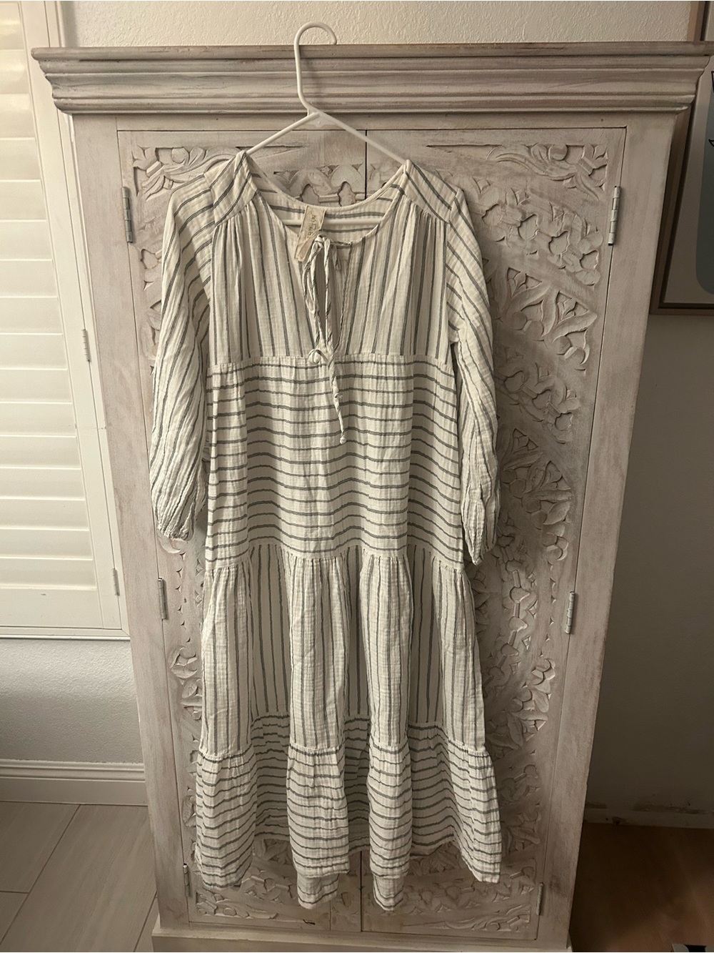 Stunning Jen’s Pirate Booty tiered Bohemian dress
100% cotton